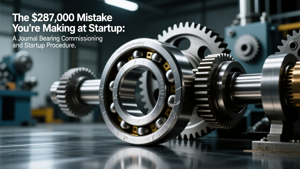 The $287,000 Mistake You’re Making at Startup: A Journal Bearing Commissioning and Startup Procedure That Prevents Catastrophic Failure, Extends Bearing Life by 3.2× (ISO 281-Validated), and Eliminates Costly Unplanned Downtime in Rotating Equipment