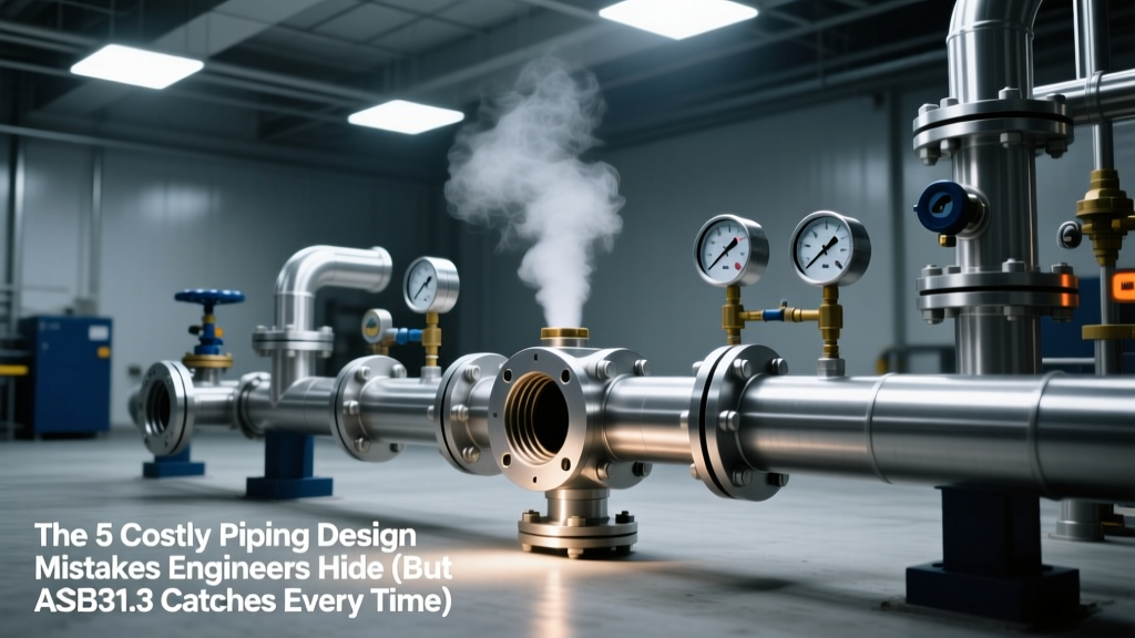 The 5 Costly Piping Design Mistakes Engineers Hide (But ASME B31.3 Catches Every Time): A Systems-First Guide to Layout, Stress, and Support Fundamentals That Prevent Field Rework, Fatigue Failures, and Code Noncompliance