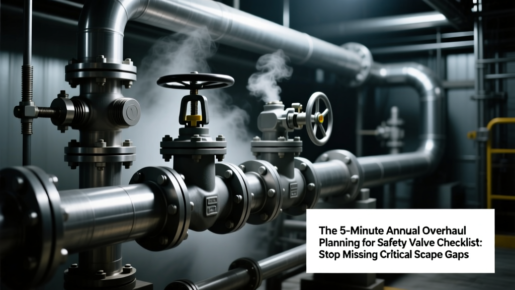 The 5-Minute Annual Overhaul Planning for Safety Valve Checklist: Stop Missing Critical Scope Gaps, Ordering Wrong Parts, or Blowing Your Maintenance Window (ASME/API-Compliant)
