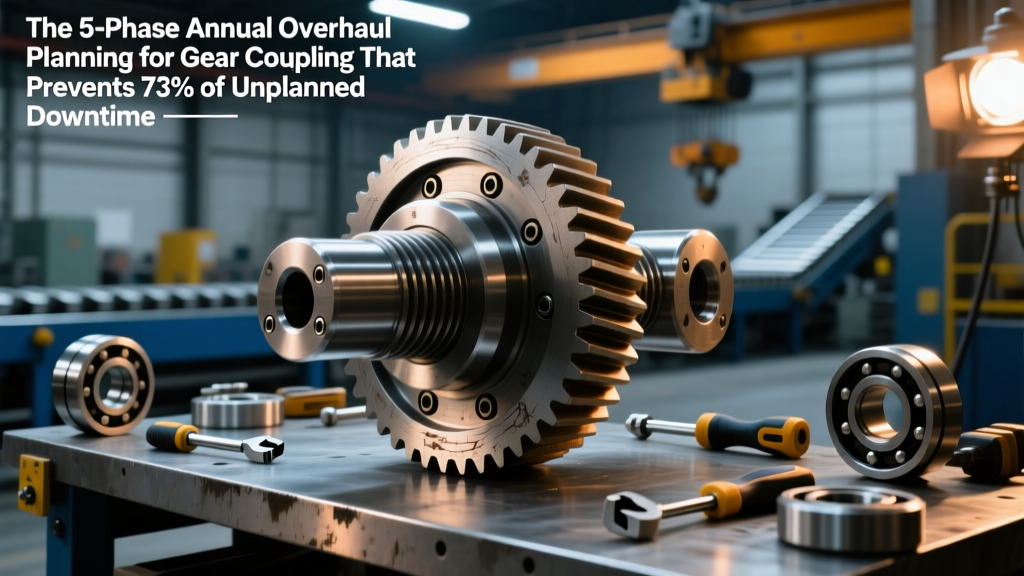 The 5-Phase Annual Overhaul Planning for Gear Coupling That Prevents 73% of Unplanned Downtime: Scope, Parts, Labor, Schedule & Quality—All in One Integrated Workflow (No More Last-Minute Scrambles)