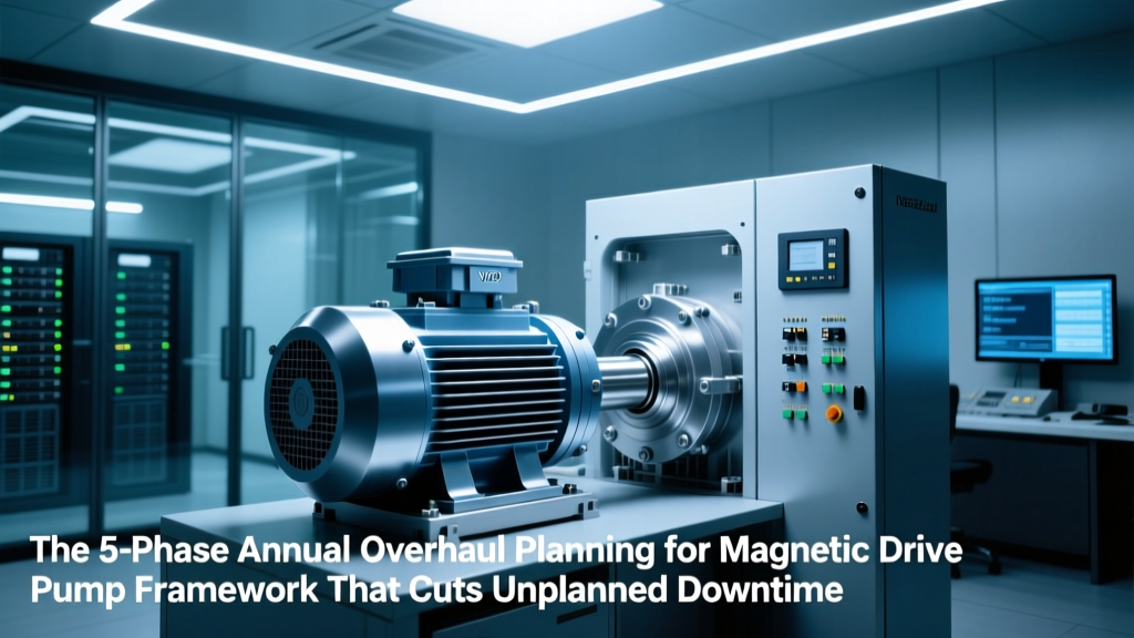 The 5-Phase Annual Overhaul Planning for Magnetic Drive Pump Framework That Cuts Unplanned Downtime by 68% (and Why Skipping Phase 3 Guarantees Catastrophic Seal Failure)