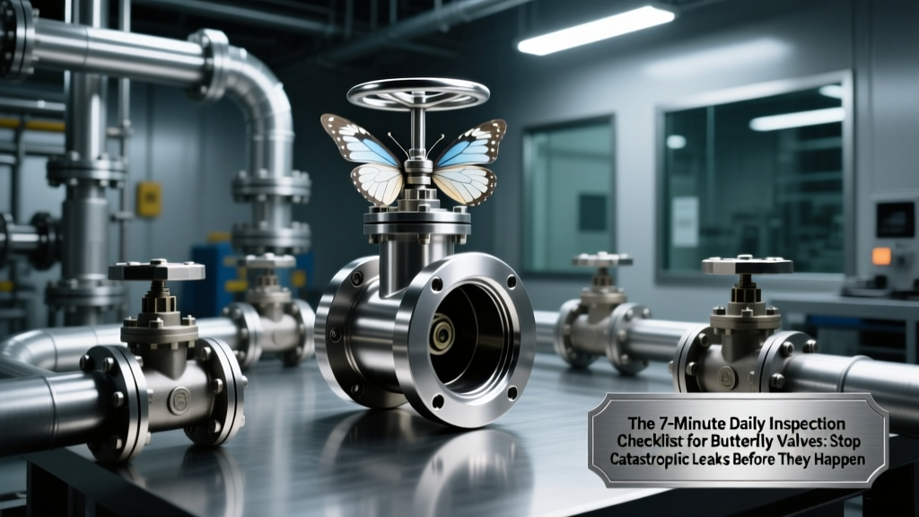 The 7-Minute Daily Inspection Checklist for Butterfly Valves: Stop Catastrophic Leaks Before They Happen (Visual Checks, Operating Parameters, Leak Detection & Digital Record-Keeping You’re Probably Skipping)