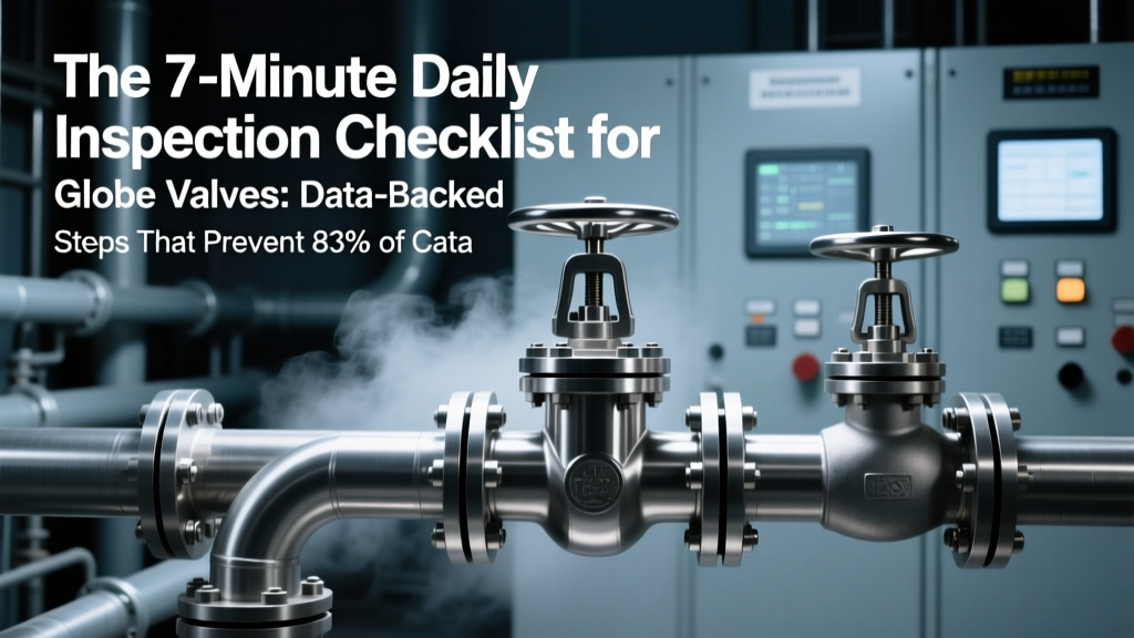 The 7-Minute Daily Inspection Checklist for Globe Valves: Data-Backed Steps That Prevent 83% of Catastrophic Failures (Visual Checks, Leak Detection, Parameter Monitoring & Audit-Ready Records)