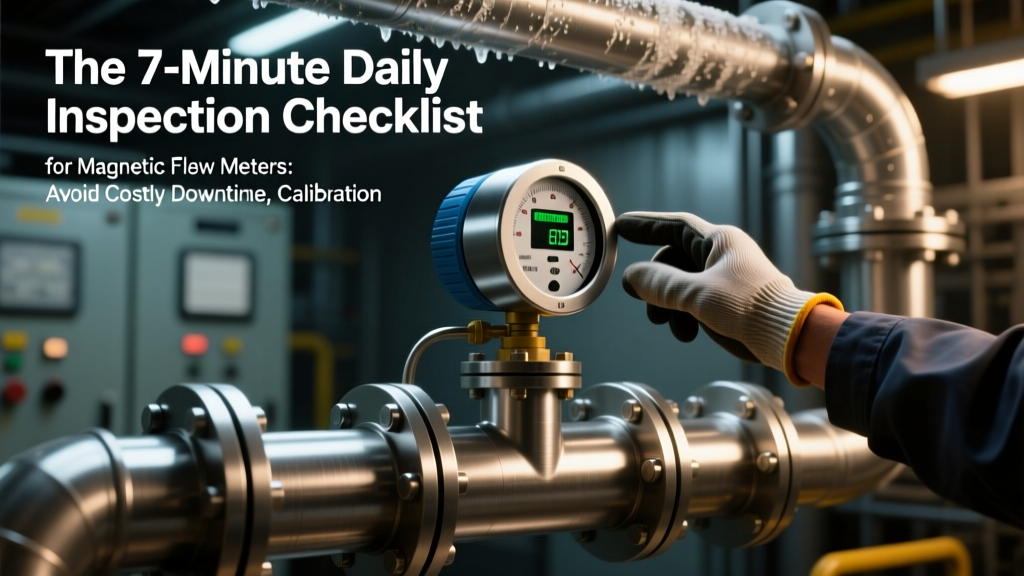 The 7-Minute Daily Inspection Checklist for Magnetic Flow Meters: Avoid Costly Downtime, Calibration Drift, and Undetected Grounding Failures That 83% of Plants Miss Every Single Day
