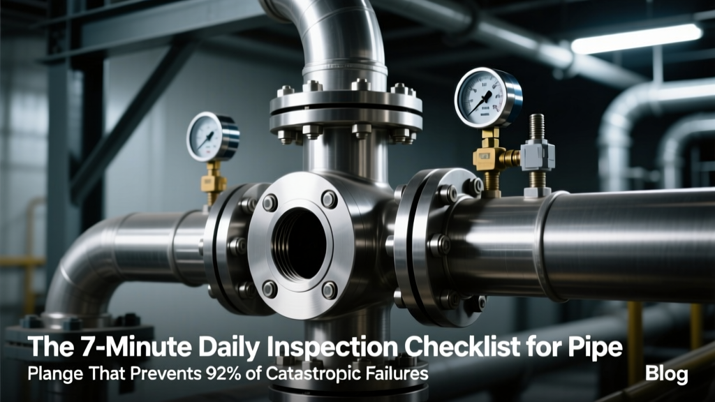 The 7-Minute Daily Inspection Checklist for Pipe Flange That Prevents 92% of Catastrophic Failures (Based on API RP 580 & Real Refinery Field Data)