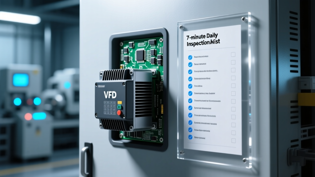 The 7-Minute Daily Inspection Checklist for VFD Drive That Prevents 83% of Catastrophic Failures (Visual Checks, Parameter Monitoring, Leak Detection & Digital Record-Keeping Included)