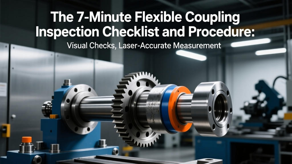 The 7-Minute Flexible Coupling Inspection Checklist and Procedure: Visual Checks, Laser-Accurate Measurements & OSHA-Compliant Documentation (No More Unexpected Shaft Failures)