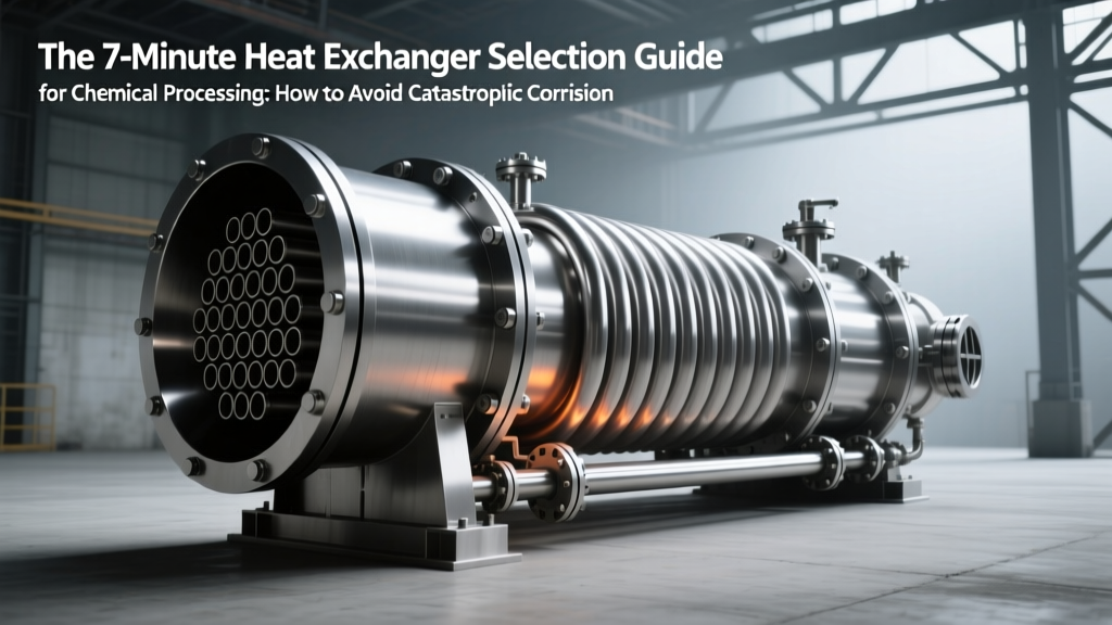The 7-Minute Heat Exchanger Selection Guide for Chemical Processing: How to Avoid Catastrophic Corrosion, Fouling-Induced Downtime, and Pressure-Rated Failures (Backed by ASME & API Standards)