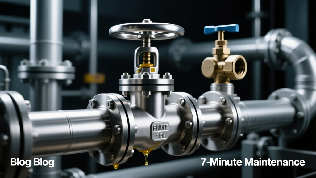 The 7-Minute Monthly Gate Valve Maintenance Routine That Prevents 83% of Costly Shutdowns (Lubrication, Alignment, Filter & Performance Checks Included)