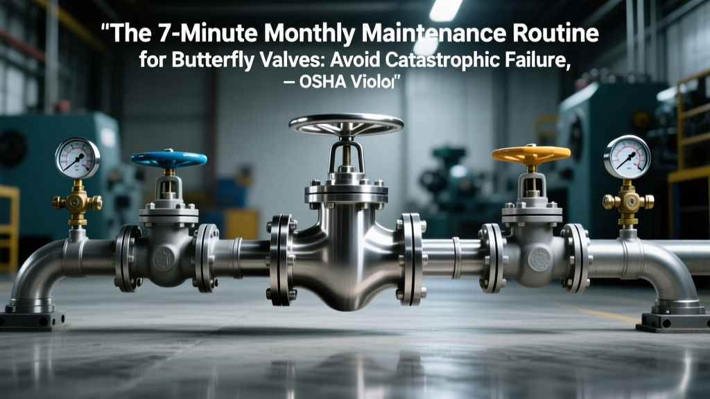 The 7-Minute Monthly Maintenance Routine for Butterfly Valves: Avoid Catastrophic Failure, OSHA Violations, and Unplanned Downtime (Lubrication, Alignment, Filter & Performance Checks Included)