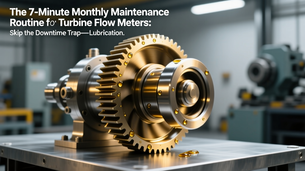 The 7-Minute Monthly Maintenance Routine for Turbine Flow Meters: Skip the Downtime Trap—Lubrication, Alignment, Filter & Performance Checks Done Right (No Technician Required)
