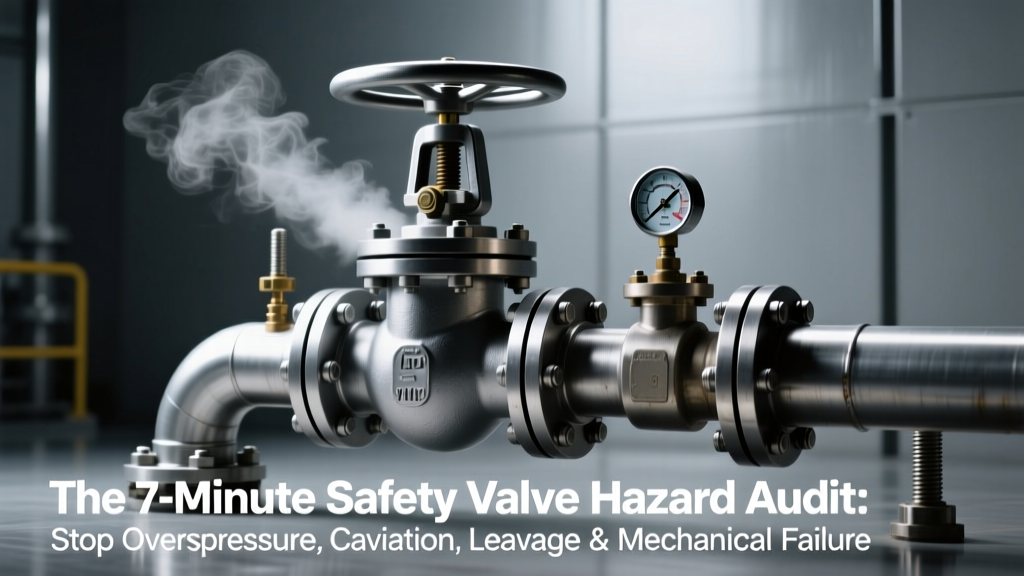 The 7-Minute Safety Valve Hazard Audit: Stop Overpressure, Cavitation, Leakage & Mechanical Failure Before They Trigger OSHA Violations (Real-World API 520/521 Compliance Checklist Included)