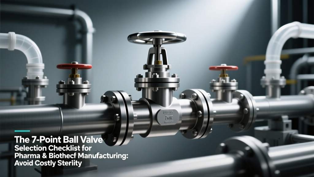 The 7-Point Ball Valve Selection Checklist for Pharma & Biotech Manufacturing: Avoid Costly Sterility Failures, Clean-in-Place (CIP) Breakdowns, and FDA 483 Observations Before Your Next Audit