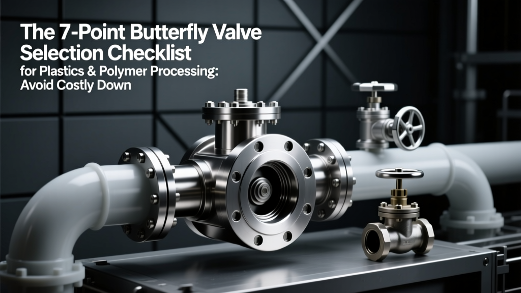 The 7-Point Butterfly Valve Selection Checklist for Plastics & Polymer Processing: Avoid Costly Downtime, Material Contamination, and Seal Failure in Extrusion, Blow Molding, and Compounding Lines