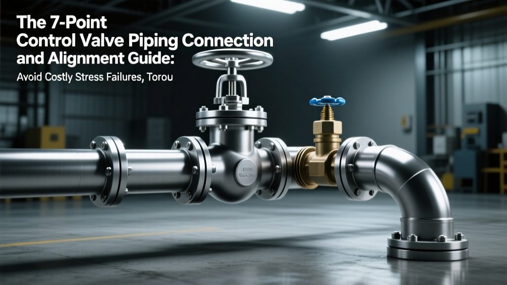 The 7-Point Control Valve Piping Connection and Alignment Guide: Avoid Costly Stress Failures, Torque Errors, and Premature Seat Wear (With API-Compliant Specs & Real-World Alignment Checks)