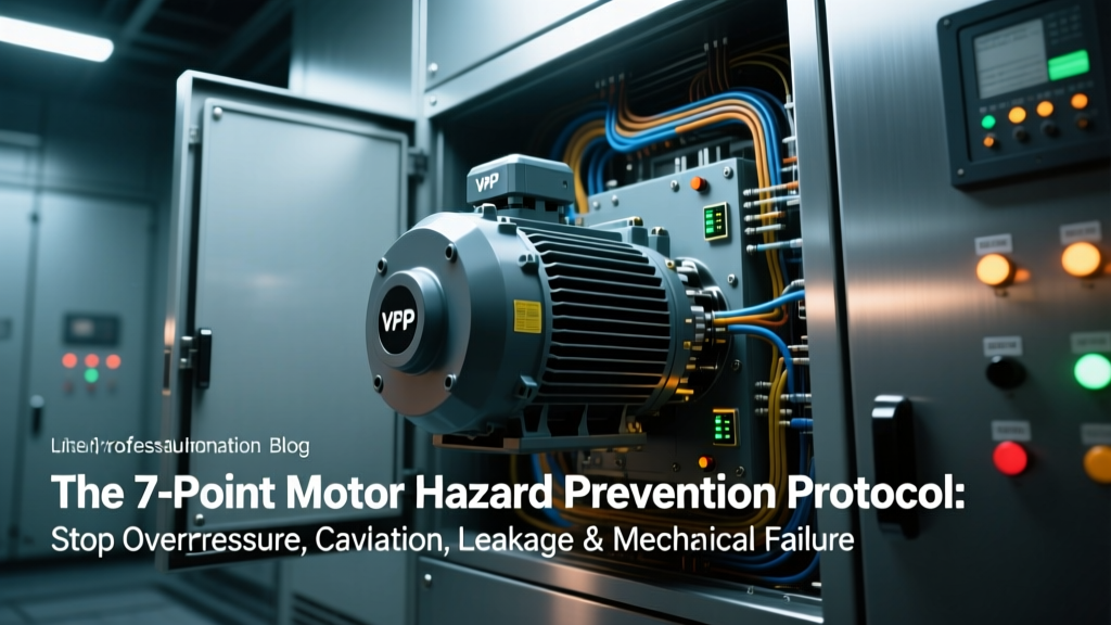 The 7-Point Motor Hazard Prevention Protocol: Stop Overpressure, Cavitation, Leakage & Mechanical Failure Before They Trigger OSHA Violations or Catastrophic Downtime (Real Calculations Included)