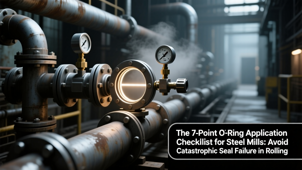 The 7-Point O-Ring Application Checklist for Steel Mills: Avoid Catastrophic Seal Failure in Rolling Mills, Ladles, and Hydraulic Systems (Material Selection, ISO 3601 Compliance, Thermal Cycling Prep, and More)