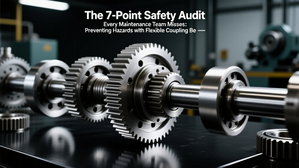 The 7-Point Safety Audit Every Maintenance Team Misses: Preventing Hazards with Flexible Coupling Before Catastrophic Failure — Overpressure, Cavitation, Leakage & Mechanical Breakdown Explained by an ASME-Certified Power Transmission Specialist