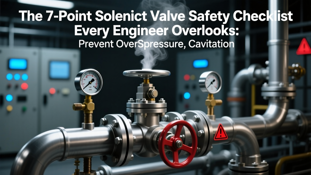 The 7-Point Solenoid Valve Safety Checklist Every Engineer Overlooks: Prevent Overpressure, Cavitation, Leakage & Mechanical Failure Before They Cause Downtime or Injury