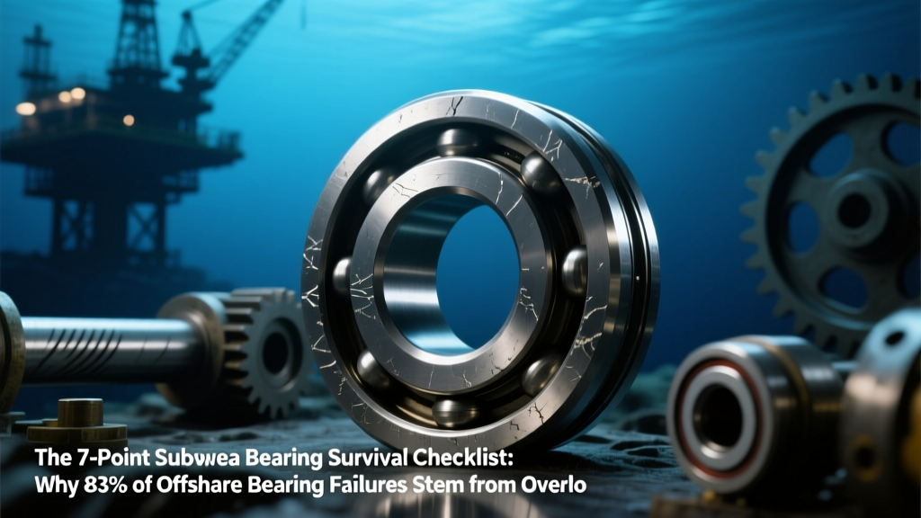 The 7-Point Subsea Bearing Survival Checklist: Why 83% of Offshore Bearing Failures Stem from Overlooking These Saltwater-Specific Design & Certification Requirements (Not Just Material Choice)