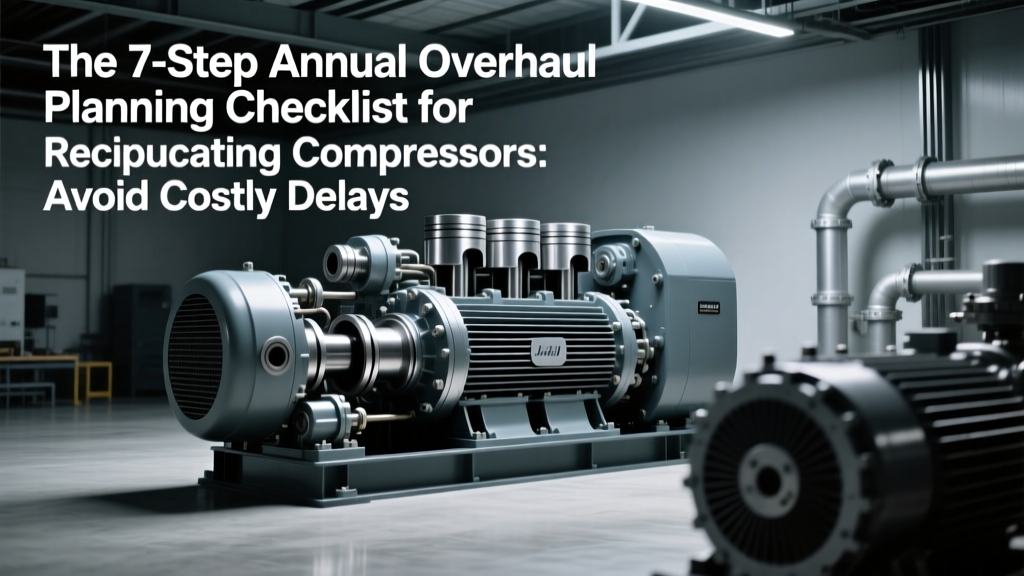 The 7-Step Annual Overhaul Planning Checklist for Reciprocating Compressors: Avoid Costly Delays, Parts Shortages, and Quality Gaps by Defining Scope, Ordering Right, Scheduling Smart, and Verifying Every Critical Check—Before You Lift a Single Valve Plate.