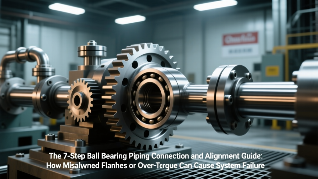 The 7-Step Ball Bearing Piping Connection and Alignment Guide: How Misaligned Flanges or Over-Torqued Bolts Kill Bearings in <6 Months (and Exactly How to Prevent It)