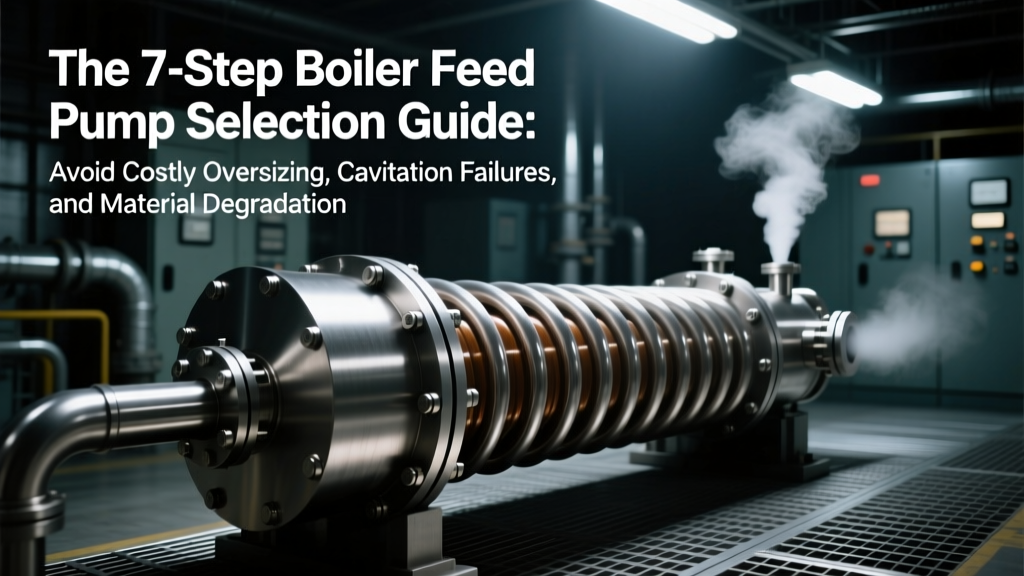 The 7-Step Boiler Feed Pump Selection Guide: Avoid Costly Oversizing, Cavitation Failures, and Material Mismatches—With Real Flow Calculations, NPSH Margin Checks, and ASME BPVC-Compliant Material Tables