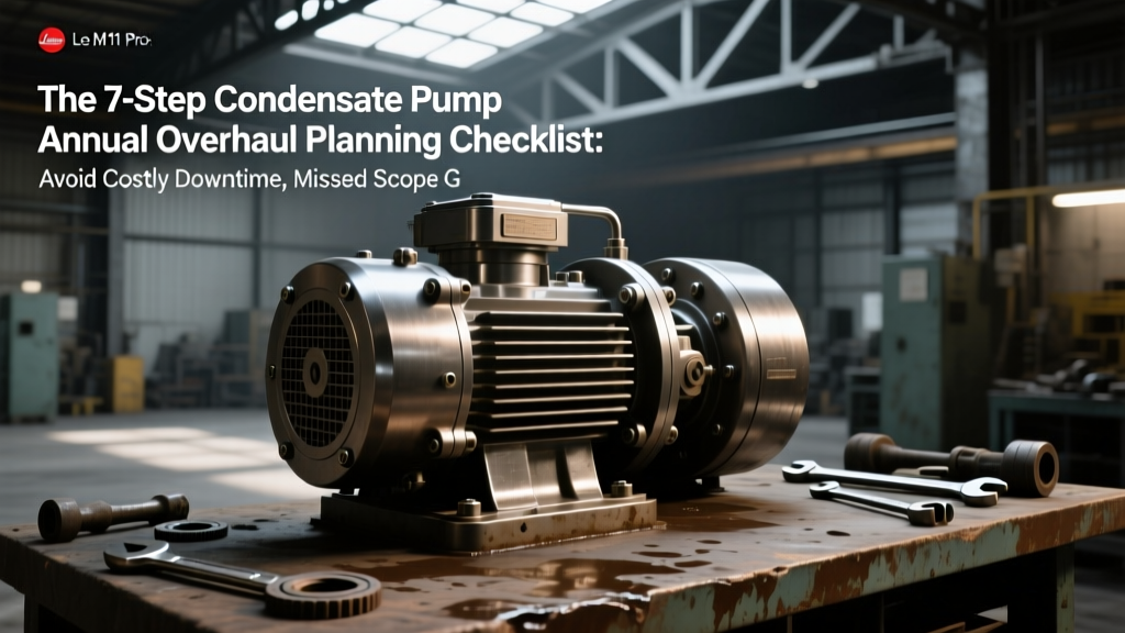 The 7-Step Condensate Pump Annual Overhaul Planning Checklist: Avoid Costly Downtime, Missed Scope Gaps, and Last-Minute Parts Scrambles — A Field-Tested Framework Used by Power Plant Reliability Teams