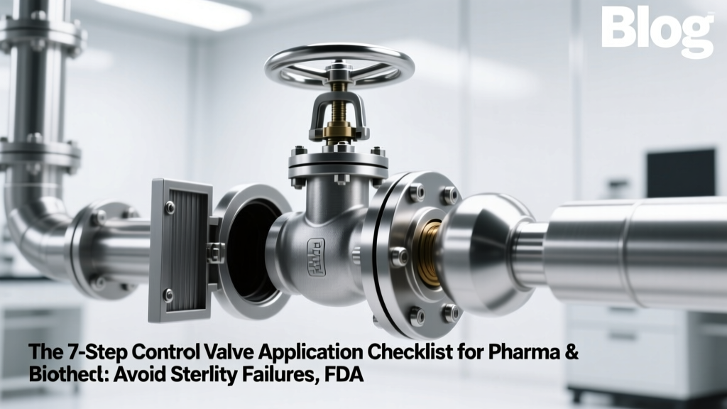 The 7-Step Control Valve Application Checklist for Pharma & Biotech: Avoid Sterility Failures, FDA 483s, and Batch Rejections Before They Happen (Real Process Flows Included)