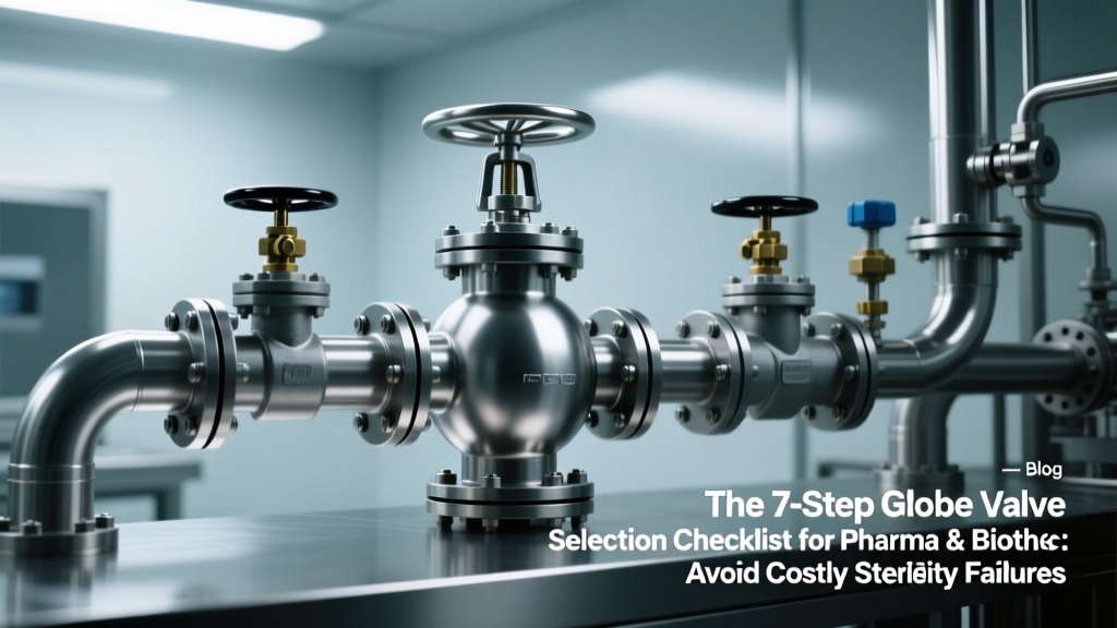 The 7-Step Globe Valve Selection Checklist for Pharma & Biotech: Avoid Costly Sterility Failures, Clean-in-Place (CIP) Breakdowns, and FDA 483 Observations Before Your Next Validation Run