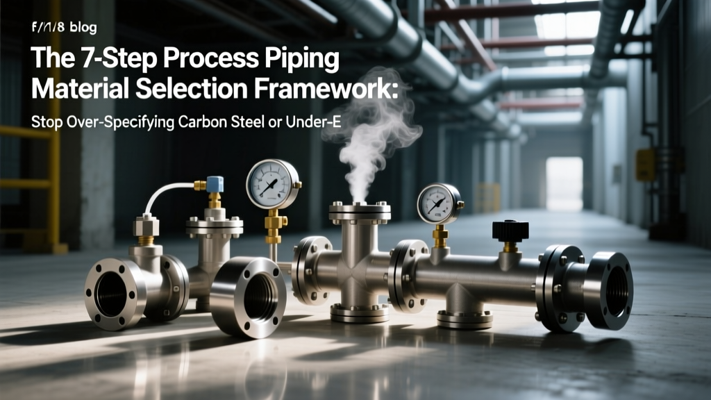 The 7-Step Process Piping Material Selection Framework: Stop Over-Specifying Carbon Steel or Under-Engineering Stainless—A Field-Tested Guide That Prevents Costly Failures, Corrosion Leaks, and ASME Code Violations Before They Happen