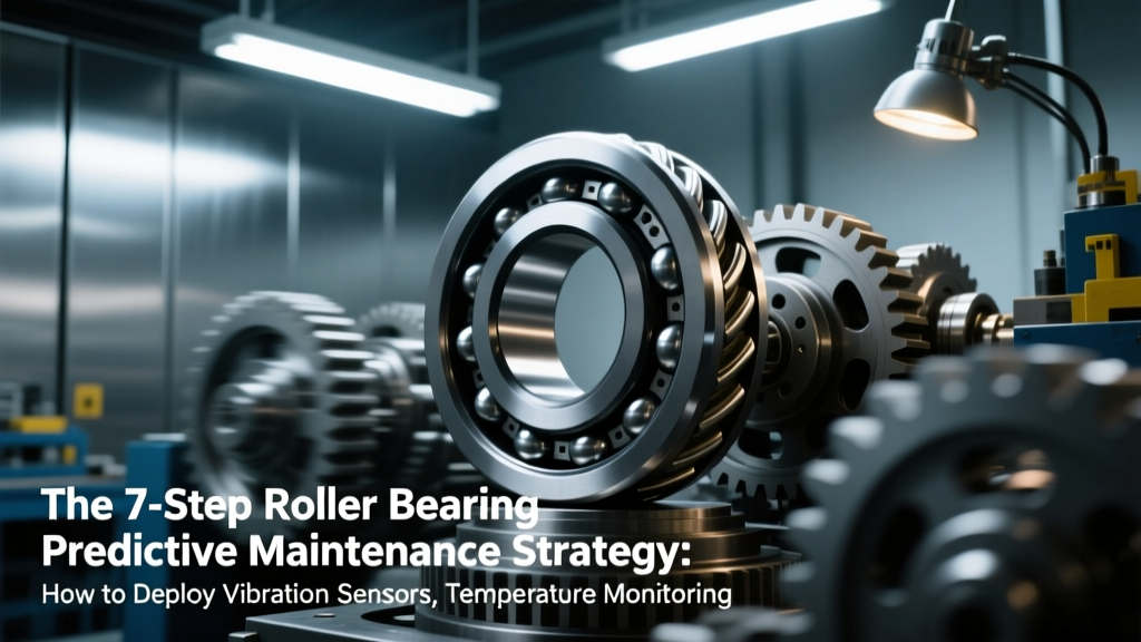 The 7-Step Roller Bearing Predictive Maintenance Strategy: How to Deploy Vibration Sensors, Temperature Probes, Oil Analysis, and Analytics—Without Over-Engineering or Wasting Budget on False Alarms