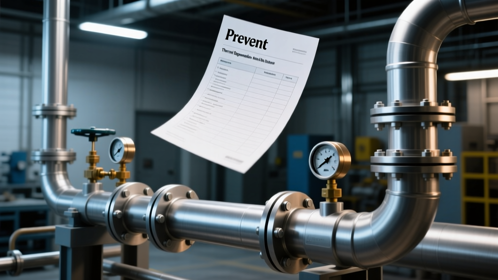 The 7-Step Thermal Expansion Calculation for Piping Systems Checklist Every Engineer Misses (Prevents Catastrophic Anchor Failure, Reduces Rework by 63%)