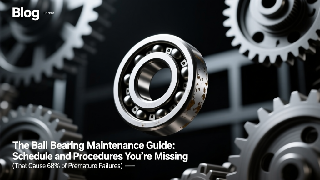 The Ball Bearing Maintenance Guide: Schedule and Procedures You’re Missing (That Cause 68% of Premature Failures) — Real-World Inspection Checklists, ISO 281 Life Calculations, and a Field-Tested Preventive Maintenance Schedule That Cuts Downtime by 41%.