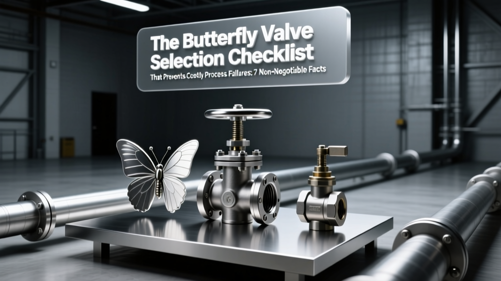 The Butterfly Valve Selection Checklist That Prevents Costly Process Failures: 7 Non-Negotiable Factors Most Engineers Overlook (Including Cv Miscalculations, Material Corrosion Traps, and Pressure Rating Pitfalls)