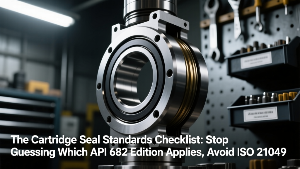 The Cartridge Seal Standards Checklist: Stop Guessing Which API 682 Edition Applies, Avoid ISO 21049 Misapplication, and Pass ASME BPVC Section VIII Certification on First Audit — A Field-Engineer’s 7-Step Compliance Roadmap