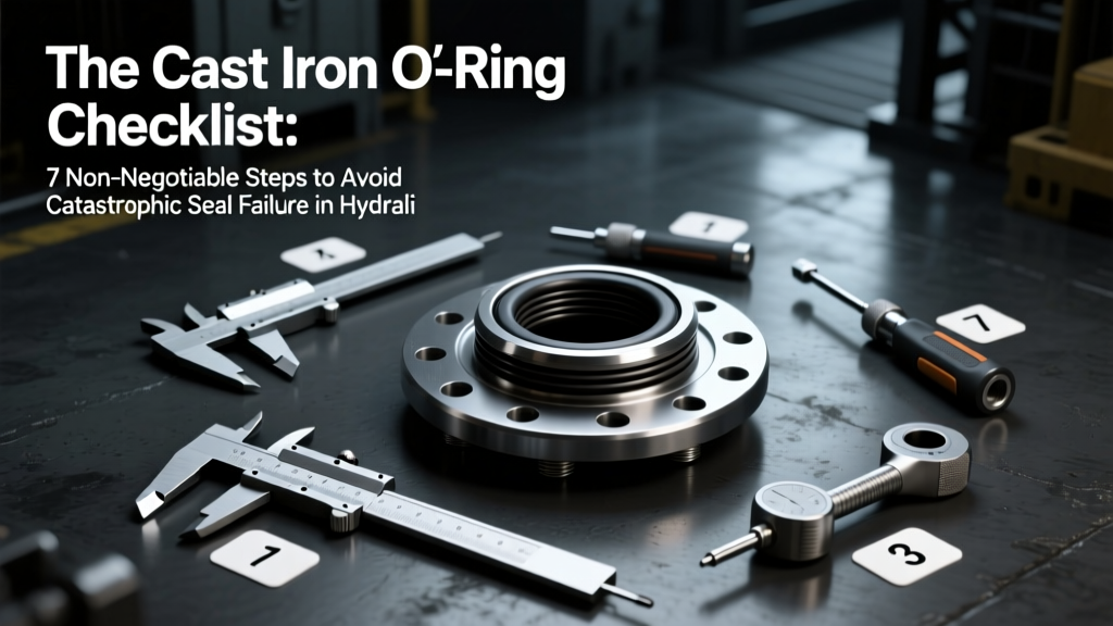 The Cast Iron O-Ring Checklist: 7 Non-Negotiable Steps to Avoid Catastrophic Seal Failure in Hydraulic Cylinders, Mining Equipment, and Vibrating Machinery (Most Engineers Skip #4)
