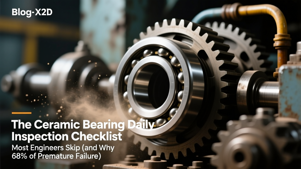The Ceramic Bearing Daily Inspection Checklist Most Engineers Skip (and Why 68% of Premature Failures Start With One Missed Visual Check)