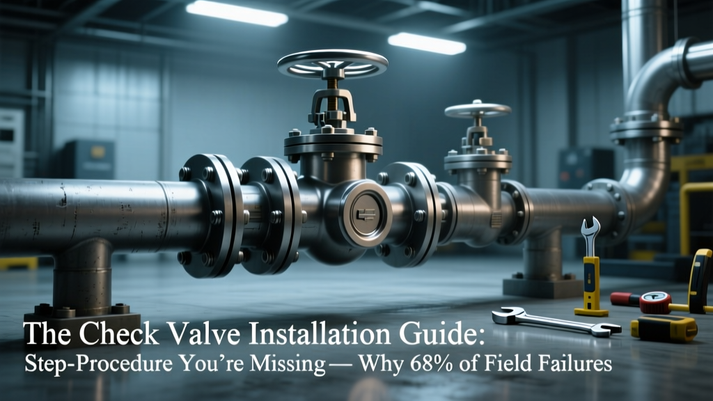 The Check Valve Installation Guide: Step-by-Step Procedure You’re Missing — Why 68% of Field Failures Trace Back to Misaligned Flow Direction, Improper Torque, or Ignored API 602 Thermal Expansion Rules (Not Valve Quality)