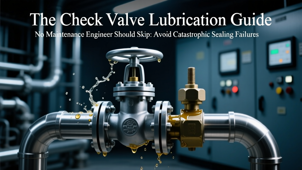 The Check Valve Lubrication Guide No Maintenance Engineer Should Skip: Avoid Catastrophic Sealing Failure, Extend Service Life by 3–5 Years, and Cut Unscheduled Downtime by 68% With This Field-Tested Protocol (Types, Schedule, Lubricant Selection, Application Methods & Contamination Prevention)