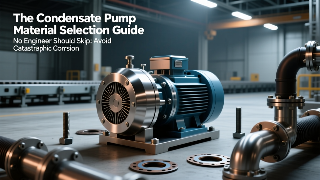 The Condensate Pump Material Selection Guide No Engineer Should Skip: Avoid Catastrophic Corrosion Failures, ASME Violations, and Unplanned Shutdowns with This 7-Step Compliance-First Framework