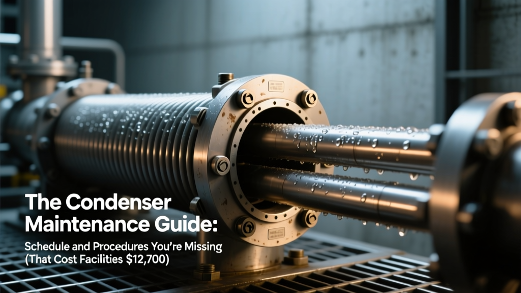 The Condenser Maintenance Guide: Schedule and Procedures You’re Missing (That Cost Facilities $12,700/Year in Hidden Chiller Downtime & Energy Waste)