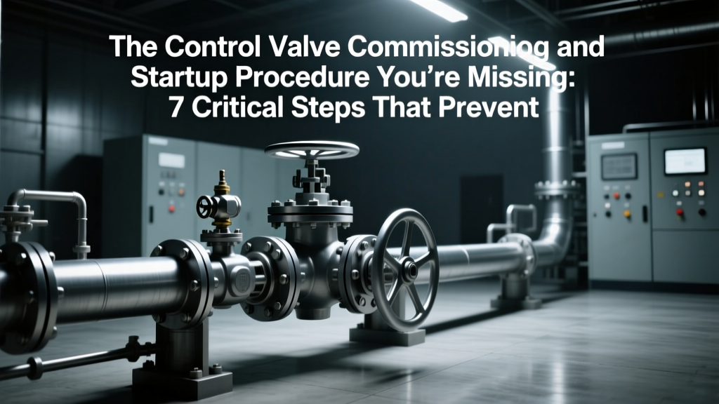 The Control Valve Commissioning and Startup Procedure You’re Missing: 7 Critical Steps That Prevent 83% of Field Failures (And Why Most Teams Skip Step 4)