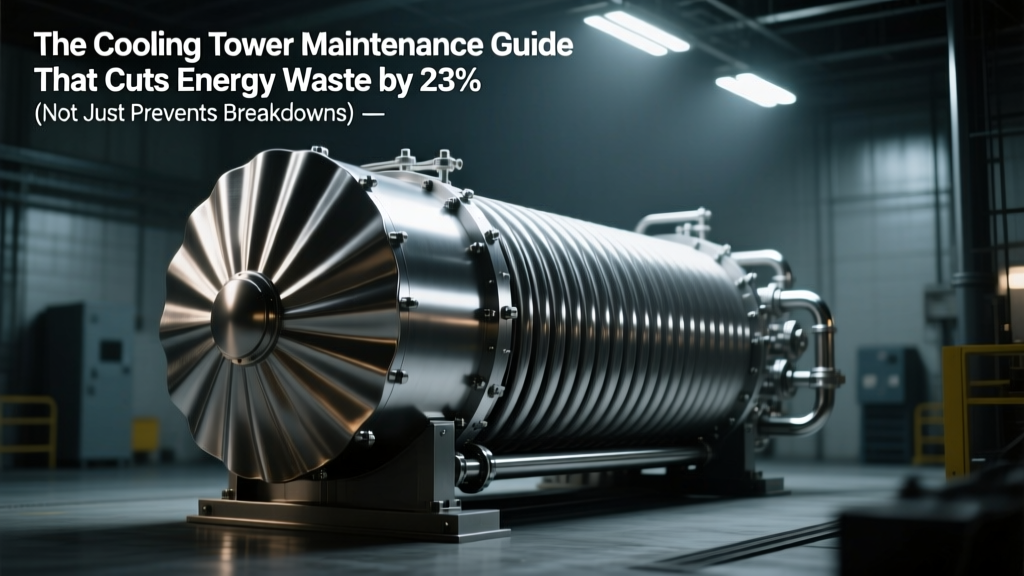 The Cooling Tower Maintenance Guide That Cuts Energy Waste by 23% (Not Just Prevents Breakdowns): Real-World Preventive Schedules, Inspection Checklists, and Service Procedures Backed by ASHRAE 188 & CTI STD-201 Data