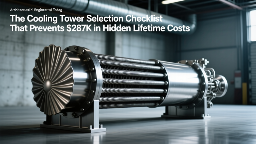 The Cooling Tower Selection Checklist That Prevents $287K in Hidden Lifetime Costs: Flow, Pressure, Corrosion Resistance, and Climate Resilience — All in One Decision-Ready Framework (No Engineering Degree Required)