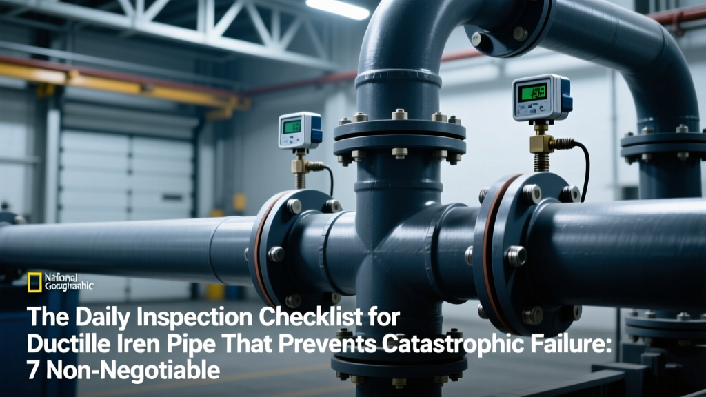 The Daily Inspection Checklist for Ductile Iron Pipe That Prevents Catastrophic Failure: 7 Non-Negotiable Checks Most Operators Skip (and Why Skipping #4 Costs $287K/Year in Unplanned Downtime)