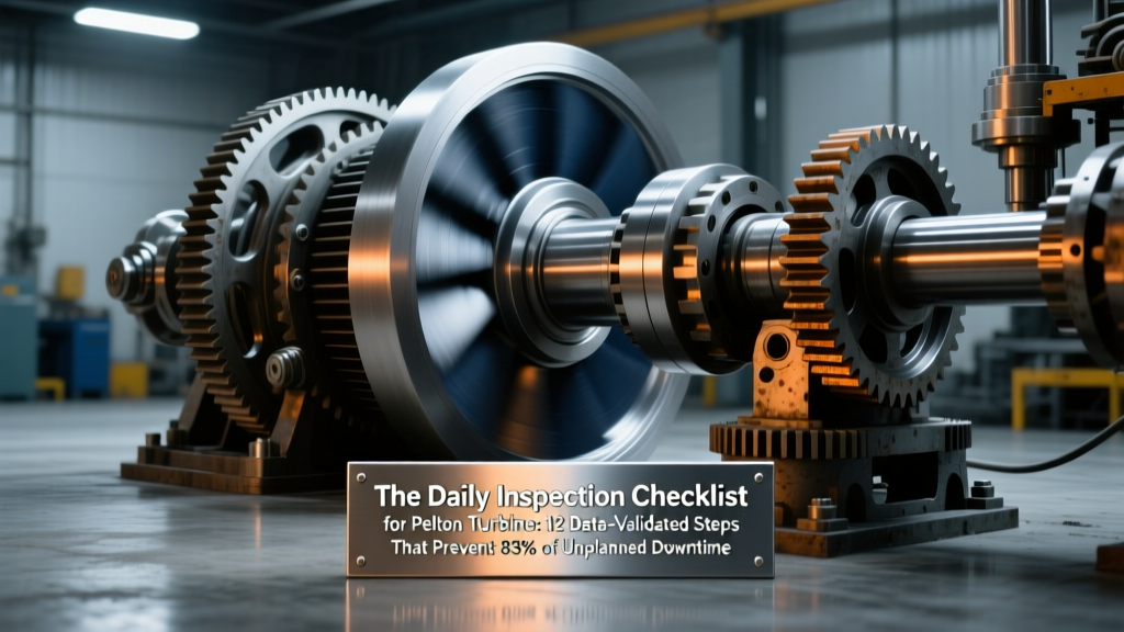 The Daily Inspection Checklist for Pelton Turbine: 12 Data-Validated Steps That Prevent 83% of Unplanned Outages (Based on 7-Year Hydropower Reliability Study)