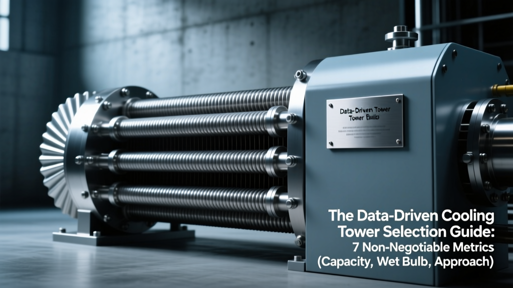 The Data-Driven Cooling Tower Selection Guide: 7 Non-Negotiable Metrics (Capacity, Wet Bulb, Approach, Range, Drift Rate, Cycles of Concentration & LSI) That Cut Energy Waste by 22–38%—Backed by ASHRAE 90.1 & CTI STD-201 Benchmarks