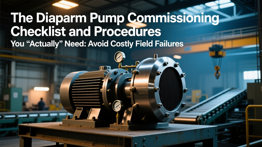 The Diaphragm Pump Commissioning Checklist and Procedures You *Actually* Need: Avoid Costly Field Failures by Catching These 7 Overlooked Pre-Startup Errors Before First Stroke