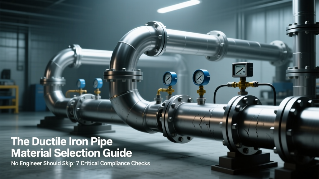 The Ductile Iron Pipe Material Selection Guide No Engineer Should Skip: 7 Critical Compliance Checks for Fluid, Temp, Pressure & Environment—Because One Oversight Can Trigger ASME B31.3 Nonconformance (and Cost $287K in Rework)